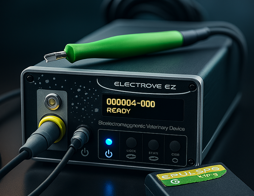 מכשיר אלקטרוכמותרפיה ELECTROVET EZ